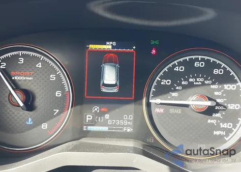 2019 Subaru Forester Sport from USA, damaged, VIN JF2SKAPC3KH535547